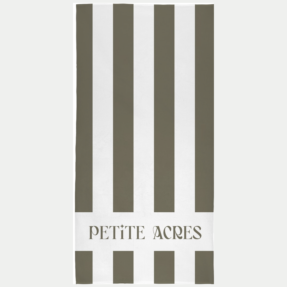 Petite Acres Signature Beach Towel