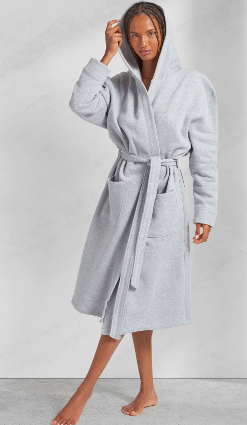 Petite Acres Sweatshirt Hooded Robe