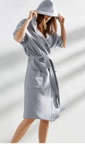 Petite Acres Sweatshirt Hooded Robe